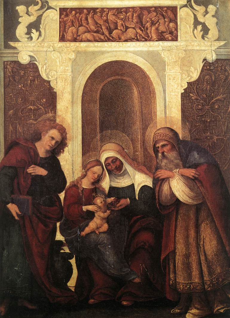 Madonna and Child with Saints gw